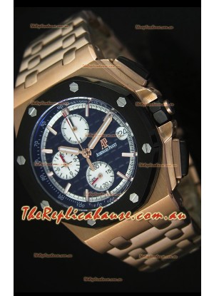 Audemars Piguet Royal Oak Offshore Watch in Pink Gold Case