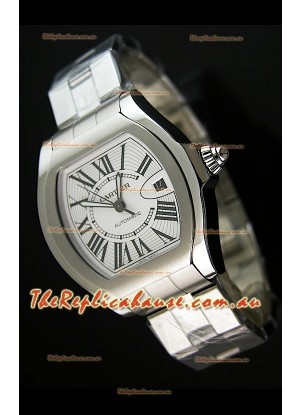 Cartier Roadster Swiss Replica Watch Stainless Steel - 38MM Wide