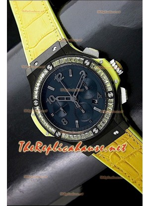 Hublot Tutti Frutti Black Lemon Swiss Replica Watch