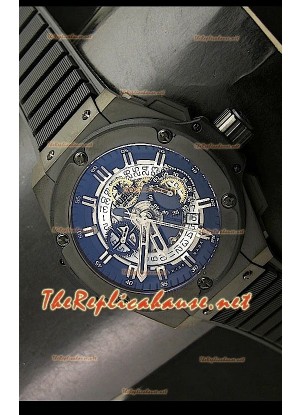 Hublot Big Bang King Power Skeleton Dial watch in PVD