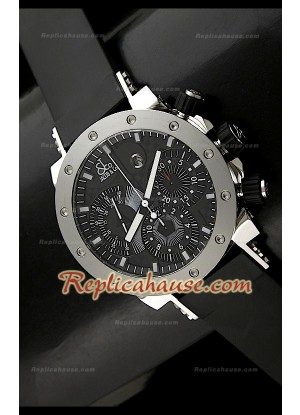 Jacob and Co EPIC II Swiss Watch with Steel Bezel