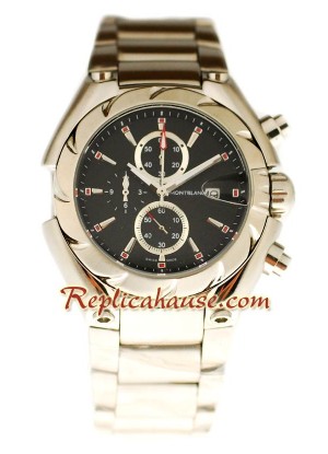 Mont Blanc Sports Chronograph Wristwatch MBLNC08