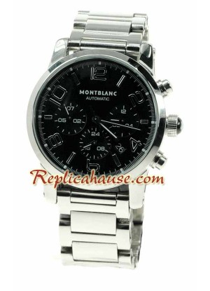 Mont Blanc Timewalker - Swiss Structure with Japanese Movement MBLNC25