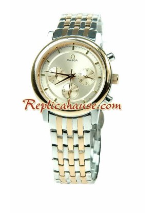 Omega Co-Axial Deville Chronograph Wristwatch OMEG32