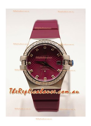 Omega Constellation Ladies Replica Watch - Steel Case - 35MM
