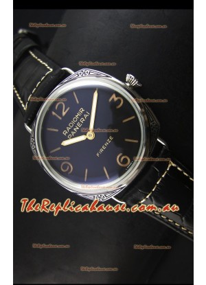 Panerai PAM604 Radiomir Firenze 3 Days Acciaio Swiss Watch - Unitas Movement