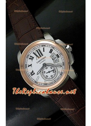 Swiss Calibre De Cartier Replica Watch- 1:1 Ultimate Mirror Replica Watch