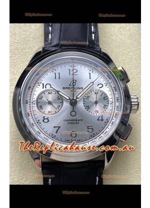 Breitling Premier B01 Chronograph 42 Edition Steel Casing Steel Dial - 1:1 Mirror Replica Watch