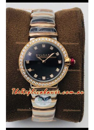 Bvlgari LVCEA Edition Watch in Two Tone Rose Gold Steel - 1:1 Mirror Replica