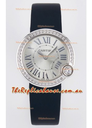 Ballon Blanc De Cartier Super Clone Watch 30MM Steel Casing 