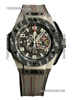Hublot Big Bang F1 "Titanium Carbon" Casing Chronograph Swiss Replica Watch 