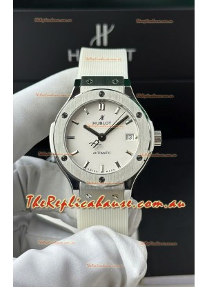 Hublot Super Clone Classic Fusion Titanium 38MM 1:1 Mirror Replica Watch White Dial