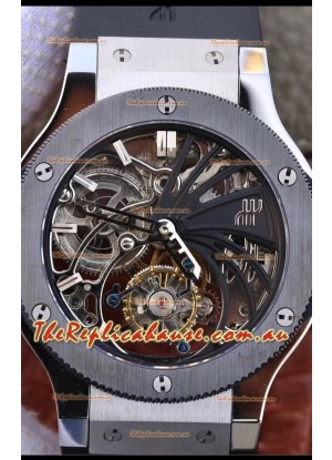 Hublot Classic Fusion Swiss Tourbillon 1:1 Mirror Replica - Steel Casing 45MM