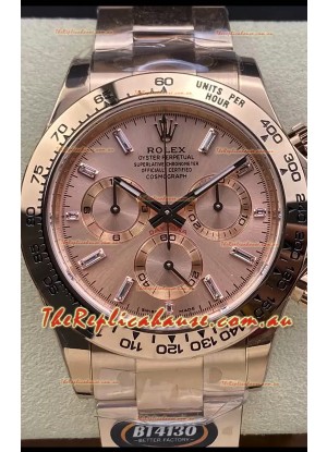 Rolex Cosmograph Daytona M116505 Rose Gold Original Cal.4130 Movement - 904L Steel Watch