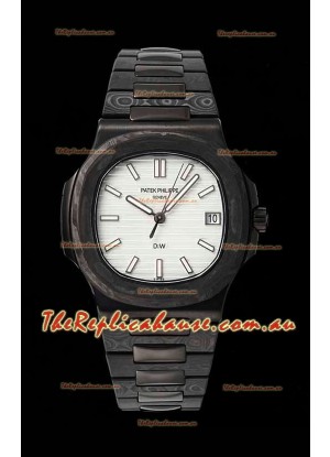 Patek Philippe Nautilus 5711 DiW Edition Ceramic/Carbon 1:1 Mirror Swiss Replica Watch