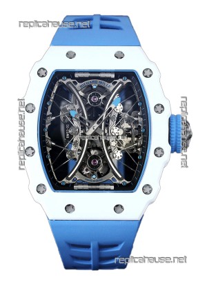 Richard Mille RM53-01 Pablo Mac Donough White TPT Case Swiss Replica Watch