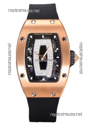 Richard Mille RM007 18K Rose Gold Automatic Superclone Swiss Replica Watch