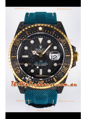 Rolex GMT Masters II Super Clone DiW Edition Swiss Replica Lightweight Carbon Casing Watch 
