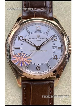 Vacheron Constantin Fiftysix Edition Rose Gold Steel 1:1 Mriror Replica White Dial 