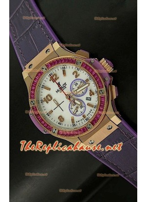 Hublot Big Bang Rose Gold Ladies Watch - 38MM