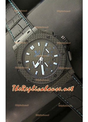 Hublot Big Bang All Carbon Swiss Replica Watch in Blue
