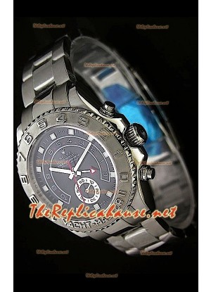 Rolex Replica Yachtmaster II Swiss Watch in Black Dial