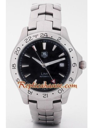 Tag Heuer Link Wristwatch - GMT Wristwatch TAGH187