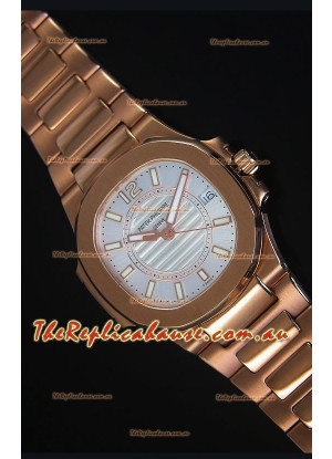Patek Philippe Ladies Nautilus Rose Gold Watch 36MM 