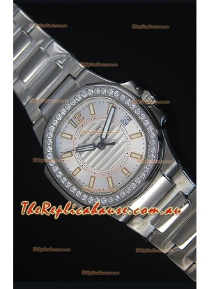 Patek Philippe Ladies Nautilus Stainless Steel Watch 36MM 