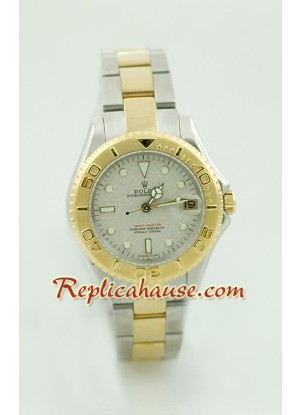 Rolex Yacht Master Two Tone Ladies Size ROLX803