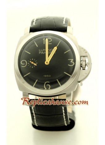 Panerai - Luminor 1950 - Swan Neck Swiss Wristwatch PNRI08