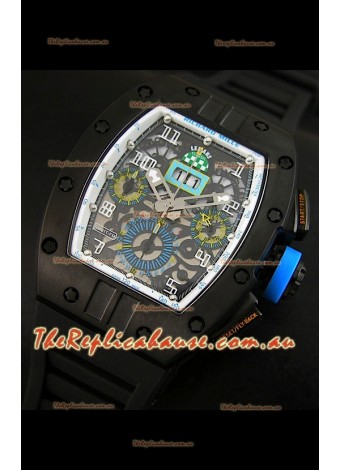 Richard Mille RM011 Filipe Massa PVD Casing Edition Swiss Replica Watch