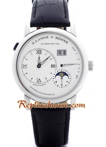 A. Lange and Sohne Lange 1 MoonPhase Japanese Wristwatch ALANGE06