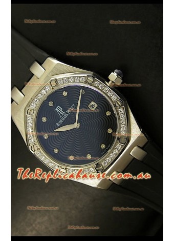 Audemars Piguet Royal Oak Ladies Quartz Replica Watch in Steel Case