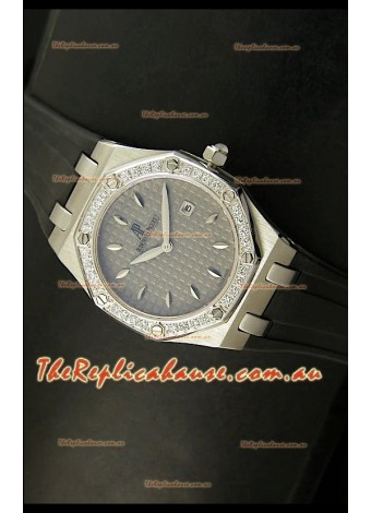 Audemars Piguet Royal Oak Ladies Quartz Replica Watch in Steel Case