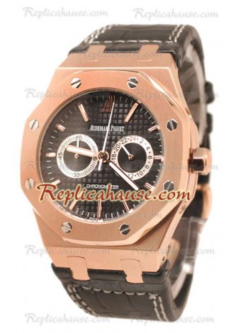 Audemars Piguet Royal Oak Offshore 18K Pink gold Swiss Wristwatch ADPGT95