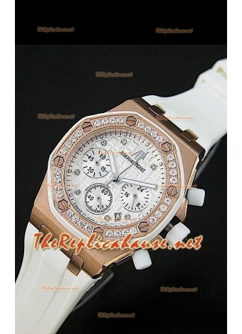 Audemars Piguet Royal Oak Offshore Lady Alinghi Gold Watch - 38MM