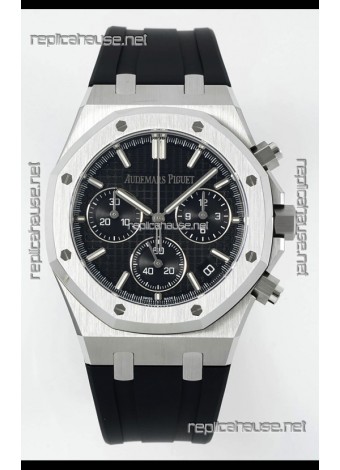 Royal Oak Chrono 26240 Black Dial Super Clone Watch 