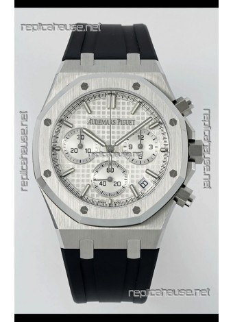 Royal Oak Chrono 26240 White Dial Super Clone Watch 