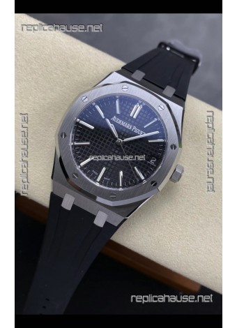 Royal Oak 15510 41mm Black Dial Super Clone Watch 
