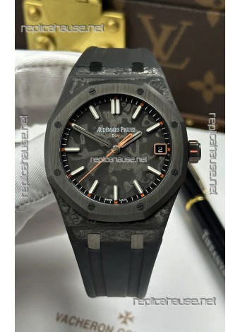 Royal Oak Ember Voidline DiW 15500 Black Carbon Super Clone Watch 