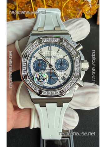 Royal Oak Chrono 26231 Steel Casing Rubber Strap Super Clone Watch 
