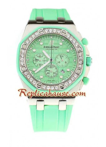 Audemars Piguet Royal Oak Mid Sized Team Alinghi Japanese Wristwatch ADPGT111