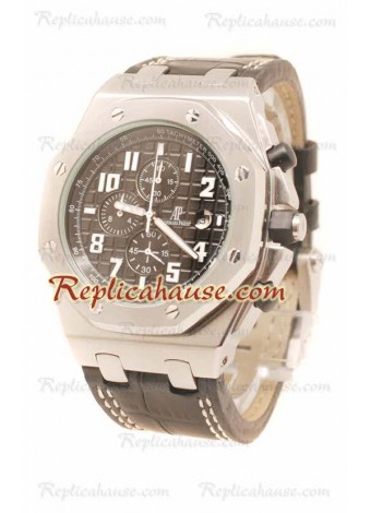 Audemars Piguet Royal Oak Offshore Leather Strap Swiss Quartz Wach ADPGT135