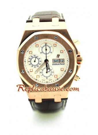 Audemars Piguet Royal Oak City of Sails 18K Pink Gold Casing Wristwatch ADPGT03