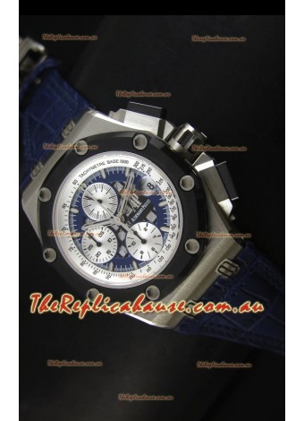 Audemars Piguet Royal Oak Offshore Rubens Barrichello Titanium Blue - 1:1 Mirror Replica