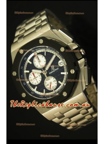 Audemars Piguet Royal Oak Offshore Watch in Black Dial - Steel Case