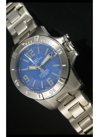 Ball Hydrocarbon Spacemaster Automatic Replica Watch in Blue Dial - Original Citizen Movement 
