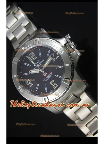 Ball Hydrocarbon Spacemaster Automatic Replica Watch in Black Dial - Original Citizen Movement 