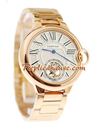 Ballon Blue De Cartier flying Tourbillon Wristwatch CTR12